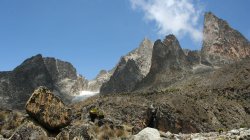 Horsky masív Mount Kenya